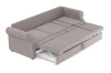 Диван прямой Амели велюр красный